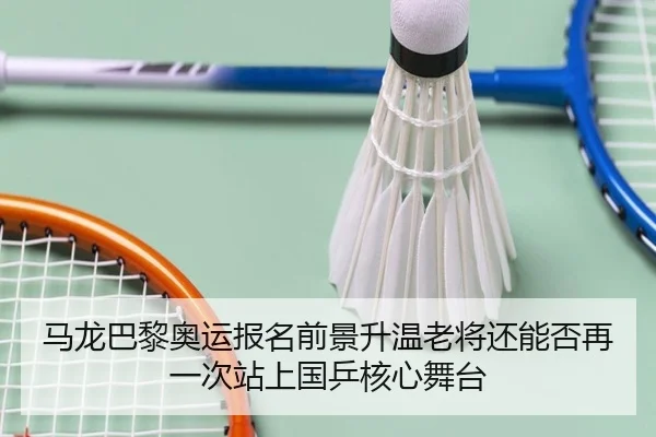 马龙巴黎奥运报名前景升温老将还能否再一次站上国乒核心舞台